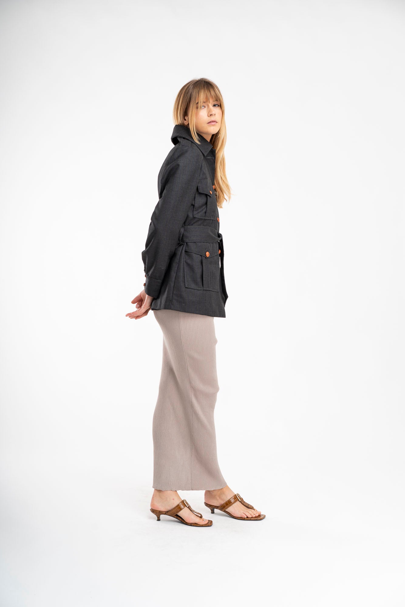 THE VINTAGE TRAVELLER JACKET CHALKED