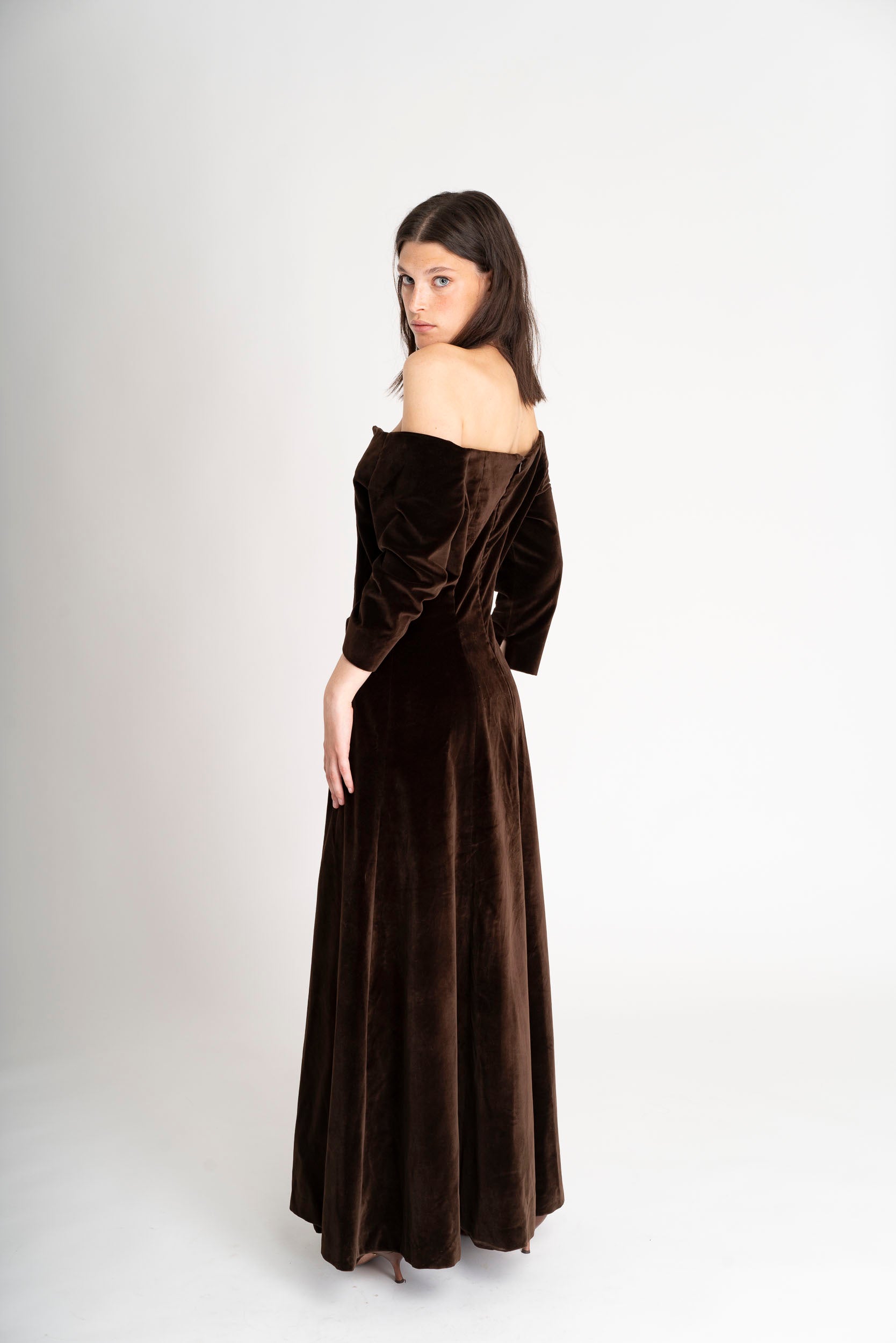 THE MIDNIGHT PRAIRIE EVENING GOWN