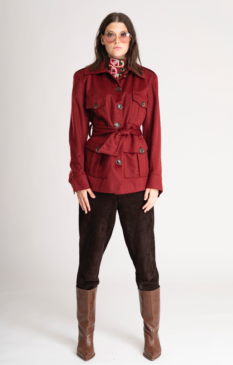 THE VINTAGE TRAVELLER JACKET CASHMERE