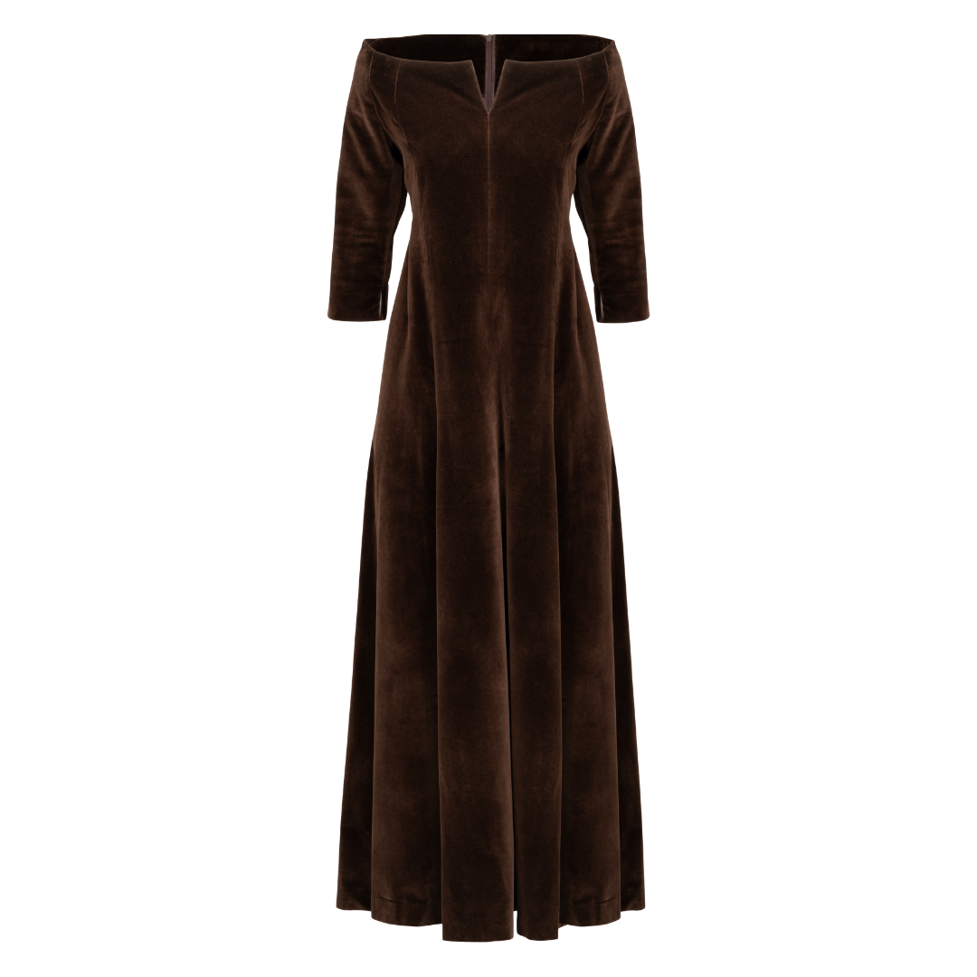 THE MIDNIGHT PRAIRIE EVENING GOWN