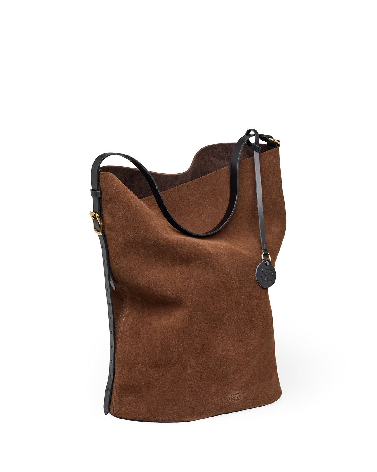 The Essenza bucket bag chocolate