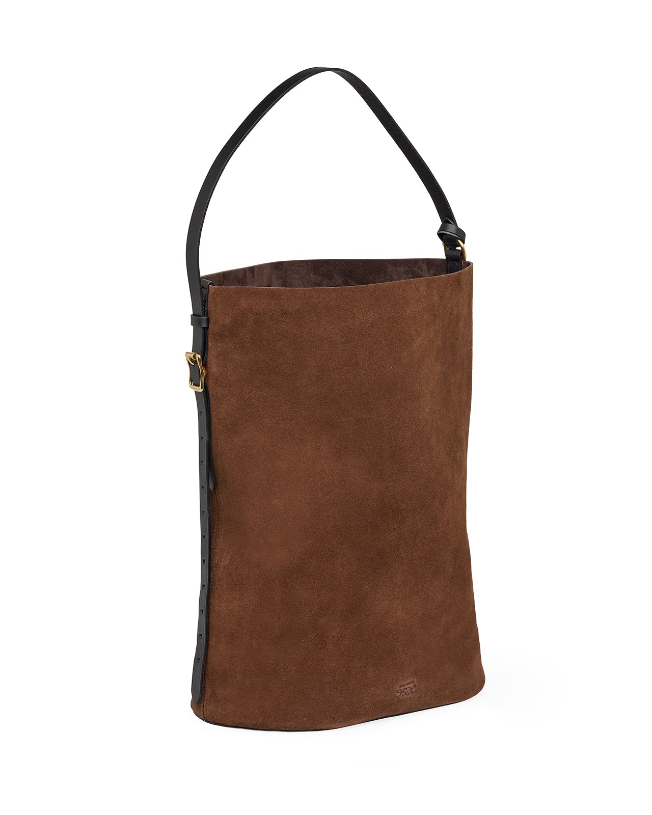 The Essenza bucket bag chocolate